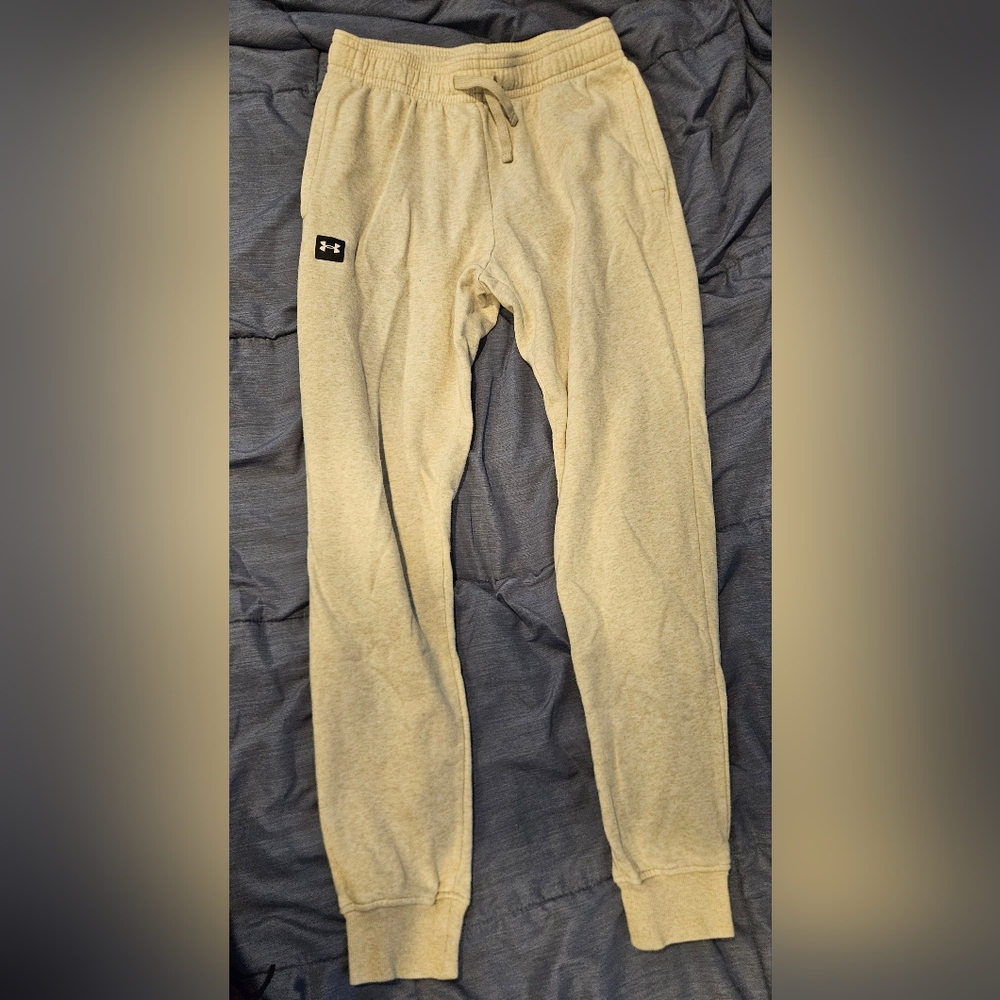 Under Armour Men's Cream Joggers